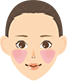 頬