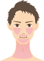 髭セット（頬・鼻下・あご・あご裏・首）