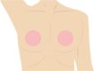 乳輪周り
