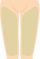両太もも表裏