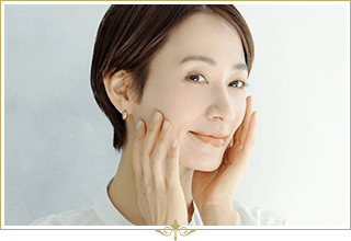 肌に優しいクリームを使用